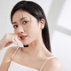 Zhou Sai Fu burst of flashing sugar cube gold earrings earrings for girls’ birthday gifts A0913173 one pair about 2.11g