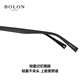 BOLON Tyrannosaurus Glasses Frame 25 New Product Myopia Glasses Square Eyebrow Frame Business Glasses Frame Titanium Frame BA6113 B12