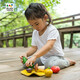 Plantoys Schnitt Lecut Fruit Kinderspielzeug Holzküche Baby Spielzeug Klettverteidiger 3600 Schnitt Lecut Fruit