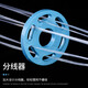 Fan Shengyu hand-thrown net, Frisbee-type fishing net, traditional easy-throw steel drop tire line, fishing gear, fishing disc-type spin net, hand-thrown tire line, 4.8 meters in diameter