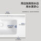 Sanqihu Basin de lavage en céramique intégrée bassin bassin lavabo évier bassin bassin bassin de lavage de salle de bain semi-emballé 11150 cm bassin simple surface de glaçure nano-épaissée microcristalline