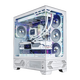 SAPPHIRE RX 9070 XT 16G Polar Edition Pure White Host de alta gama Computer BOSS Self Utilización Seleccionada Configuración Seleccionada Productividad Configuración de ensamblaje de escritorio blanco 2: 9900X 3D 丨 Host sin cartas 丨 Abertura múltiple de transmisión en vivo múltiple
