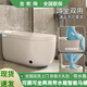 Jimutao's new squatting dual-purpose smart toilet all-in-one squatting and sitting dual-purpose toilet bubble shield seat heated squatting dual-purpose (standard + bubble shield) 400 pit distance