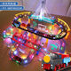 Qiyou Spielzeug Kindertrennstrecke Spielzeug Hochgeschwindigkeit Railway Hochgeschwindigkeit Railway Harmony Elektroauto Puzzle Boy Weihnachtsgeschenk Starlight Fire Schien