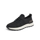 
Red Dragonfly Mesh Casual Shoes 2025 Spring New Lightweight Breathable Sports Men's Shoes Outdoor Flying Wire Walking Shoes WHA15051 Black 41
