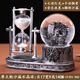 Crystal Ball Hablass Timer Creative Ornements Retro Quicks Sand Decoration Home Escaping Safe Packaging 1047 Gold (pas de lumières et pas de musique)