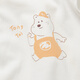 TONGTAI (TONGTAI) baby onesie spring and autumn pure cotton newborn clothes newborn baby butterfly ha-shirt crawling clothes full moon clothes