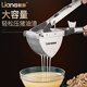 Lianna stainless steel oil press lard residue manual press household small hand-pressed oil press oil squeezing artifact stainless steel lard residue press