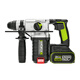 
WORX (WORX) lithium-ion brushless electric hammer industrial-grade power tool impact drill rechargeable high-power electric hammer WU3884.0 dual electric + fast charging (extra value)