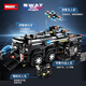 Lego Lego Woma Bausteine ​​Spezialpolizeisteam großer gepanzerter Fahrzeugträger Chariot Boy Schwierige Versammlung Spielzeugform Schimmelpilze schwer bewaffnetes Fahrzeug [1585 Teile]