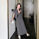 Rongyuege Fashion Grey Work Sup Юбка для женщин в взрыве Summer Street и снижение возраста. ТЕПРУМЕНТ ТУРНАЯ И КЛАССКАЯ СЕРВА