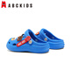 ABC Kids Kids's Hole Zapatos para zapatillas para niños y niñas para sandalias de verano para bebés Soft Sole No-Slip Beach Shoes 8504 Azul 28-29
