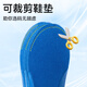 RUNWING sports insoles for men shock absorption soft bullet station for a long time without being exhausted breathable and sweat-absorbing basketball running summer odorproof military training insoles for women black pair [super soft sweat-absorbing and breathable] 42