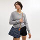 
COACH Women's Bag Laurel Series Wandering Bag Armpit Bag One-Shoulder Crossbody Bag Gifts for Girlfriend CY702 IMXIA