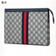 Chi yi Herren Handtasche Herren leichte Luxus Casual Envelope Bag Handheld Bag Herren Reißverschluss Handtasche Chinesisches Geburtstagsgeschenk braun