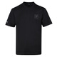 
VJC [same style for counter] 2025 spring and summer new men's fashion ironing round neck short-sleeved T-shirt top D25BA1713 Black Regular L /50
