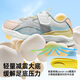 
Kenopo Children's toddler shoes 25 summer breathable sports running shoes 18 months-5 years old men and women functional shoes GW1719 Dark gray/baby blue/bright white 25.5 160mm Suitable for foot length 156-165mm