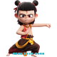 NEZHA 2 Autocollant Nezha: The Devil Child's Character Mur Mural Rental Cormort Corridor Suitcase Decoration Body Decoration étanche Nezha KY844-3 côté maximum 30cm (taille de papier A4)