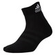 阿迪达斯（adidas）官网官方袜子男袜女袜 春季新款运动袜三双装透气短袜休闲袜子 IC1283/中麻灰/黑/白/三双装 M(39-42码)