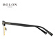 BOLON Tyrannosaurus Glasses Frame 25 New Product Myopia Glasses Square Eyebrow Frame Business Glasses Frame Titanium Frame BA6113 B12