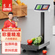 Dongmei rechargeable platform scale electronic scale commercial high-precision floor-standing vegetable selling electronic scale cargo scale pricing large industrial counting express scale