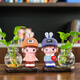 
Cute gifts ornaments room decoration office desktop cartoon doll small decoration boys and girls cartoon - [a pair] Xingzai Mier