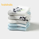 Balabala socks summer mesh socks thin breathable infant socks anti-cold jacquard five pairs pack 209225172202