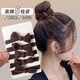 Bow hair tie girly rubber band female hair tie high ponytail new headwear TS14 TS14-bow 2 random