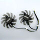 Bevorzugter Original MSI MSI R6850HAWK R6870 6790 460GTX 560 570 580GTX Graphics Card Lüfter Single Fan 4p Jack