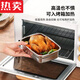Tuojin Germany imported high quality extra-thick stainless steel with lid fresh-keeping box lunch box picnic box bento box refrigerator storage box 15004 with sealed cover 316 stainless steel