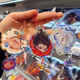 Keychain: Demon Child Gift Peripheral Bell Nezha acrylique Cartoon Star School Sac SEA Pendent 1 Set 6 [6 Modèles moyen]