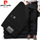 
Pier Cardin spring and summer jeans for men straight loose elastic middle-aged casual cool feeling deep crotch long pants for men high-end 6211 diamond black and blue regular 36