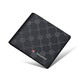 Williampolo Paul Men's Wallet's Short Top Layer Cower Hide Wallet Card Sac intégré au cadeau de la fête des pères de la Saint-Valentin chinois pour papa, imprimé A-Style (Counter Gift Box)