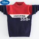 
Disney children's cardigan boy's sweater autumn and winter knitted 2025 new Korean version baby medium-sized children's pullover fashionable gray A 140