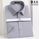 MAYOR Yageo Summer New Men's Business and Casual Thin Non-Iron Pure Cotton Short-Sleeve Shirt Ice Feeling 92001D White Short-Sleeve L 175/96A 41 Code Recommendation [140-160Jin [Jin equals 0.5 kg]