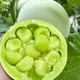 Dayu Xinjiang Hami melon seeds, southern reticulated melon seeds, early-maturing melon seeds, jade mushroom melon seeds, 30 capsules, 5 bags, thick and juicy flesh