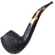 Sharpfen (SAVINELLI) Italian vintage handmade imported pipe heather wood 677 bend bucket filter cigarette holder solid wood pipe men's gift [Paloma 677 type] Classic large bend bucket