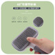 Japanese dog comb, dog hair cleaner, cat hair removal comb, Teddy Bichon needle comb to remove floating hair, square cherry blossom powder self-cleaning comb