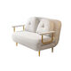 Spurlot foldable sofa sofa bed dual-purpose cream single small apartment balcony living room multi-function telescopic double cloud off-white 68CM deer velvet leather sponge