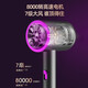 Xiaoyoumipin Hair Dryer Home Silent Negative Ion High Power Does Not Harm Hair Student Dormitory Portable Hair Dryer Barber Shop Special High Wind High Speed Dry Noise Reduction Protective Hair Dryer Purple 800w Student Dormitory Recommended Gift Box Hydrating Negative Ion