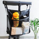Baby Kinderwagen Aufbewahrungstasche Aufbewahrungstasche Hängende Beutel Walkrotefakt Kopfstütze Aufbewahrungsnetz Tasche T18 Accessoires Xiaohuzi Schwarzer Hangbeutel