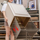 Taili Box Cajón de almacenamiento Ropa de almacenamiento para el hogar Ropa de artefacto de artefactos Organizando la caja de almacenamiento de vestuario [lágrima] Paquete único [3530] Modelo de exportación espesa Deep 47*Ancho 35*