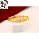 XCL24K imitation gold bracelet, 999 gold-plated baby's breath bracelet, women's baby's breath bracelet, gold color bracelet