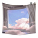 XMSJ bedside background cloth feels light and luxurious simple hanging cloth bedroom wall cloth dormitory bedside decoration room wall mural 1583 (velvet cloth) collection 150 height * 200 width CM (exclusive installation package)