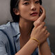 Zhou Sai Fu Bracelet Gold Bracelet Femme Suyun 5G Artisanat Ancient Bracelet Gold Pix AW107851 Environ 10,66g 58 mm
