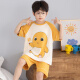 Little milk dragon children's pajamas for summer boys pure cotton short sleeves shorts boys teenagers cartoon home clothing set T695# milk dragon [hot new style] One size 14 sizes (suggested high 123-133)