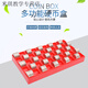 Multifunktionales One-Yuan-Münzspeicherbox 1 Yuan Storage Artefact Münzscheibe Counting Box-Gitter, in dem Münzen ein-Yuan-Münzbox platziert werden (420 Pack Nr. 9429)