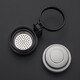 
HEENOOR glass cup with lifting ring single layer thickened large capacity tea cup for men's outdoor sports water cup portable car cup [large capacity] lifting ring cup lid 695ml - counter model