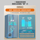 Hisense 642-liter side-by-side refrigerator double-door large capacity first-level variable frequency air-cooled frost-free household refrigerator BCD-642WFK1DP