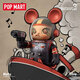 Pop Mart Popmart Space Molly1000% Mega Collection Series 70cm General Toy Toy Pisos Anniversary Anniversary Mickey 1000% (78 cm)